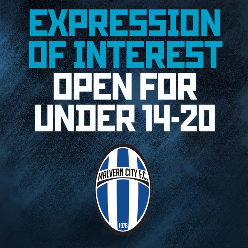 Expression of Interest for under 14-20